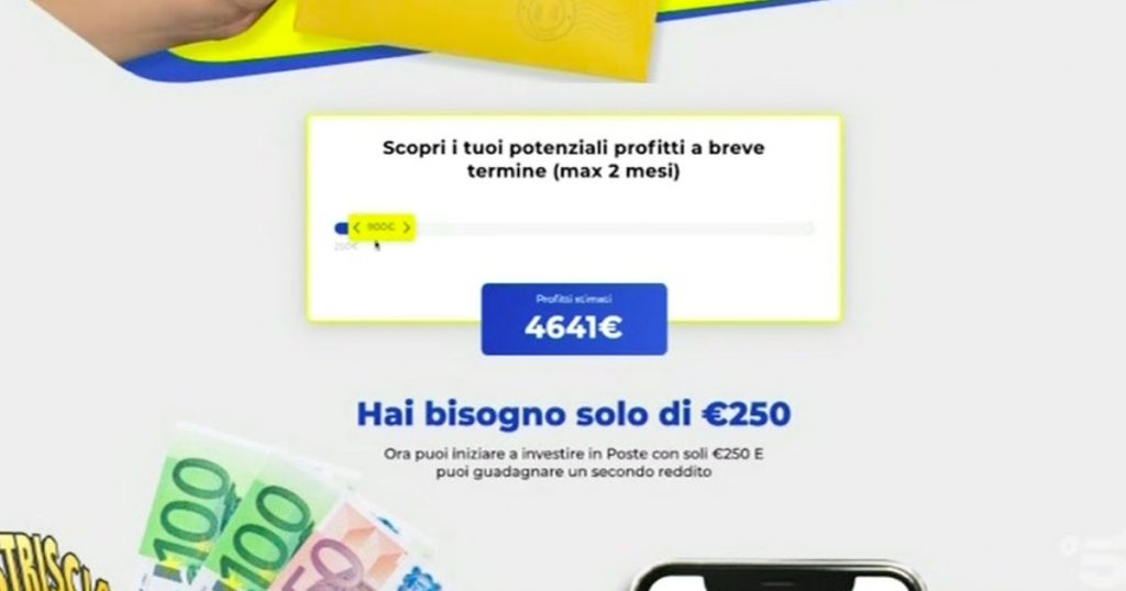 Striscia la Notizia, invest in the Italian post office?  Beware of ad scams that make you lose money - Libero Quotidiano