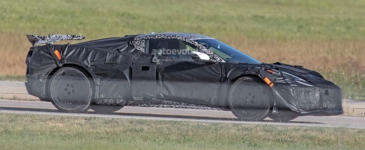 The C8 Corvette Z06 looks like the Ferrari 458 Italia in the US
