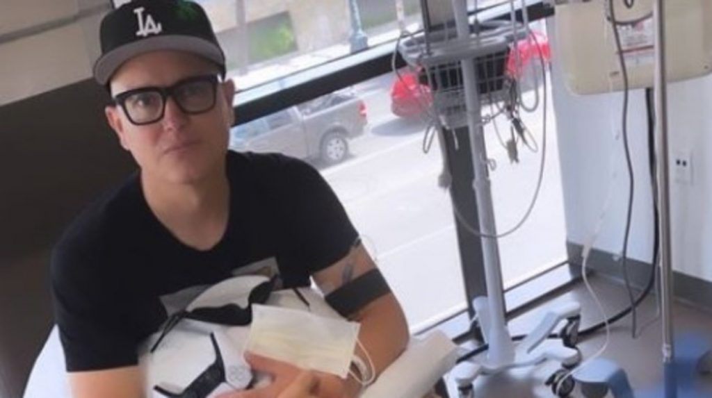 Blink-182's Mark Hobbos reveals cancer: 'I'm scared'