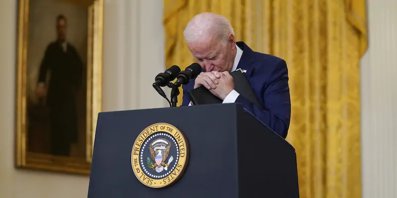 Joe Biden conferenza stampa