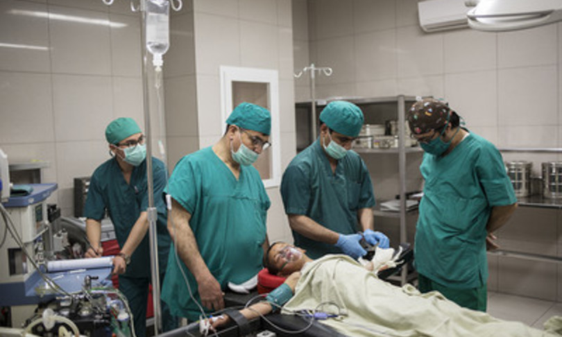 Emergency Hospital in Afghanistan Kabul Taliban