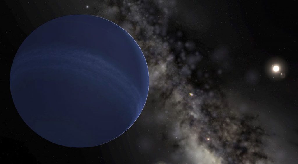 This is where the mysterious "ninth planet" of the solar system might be
