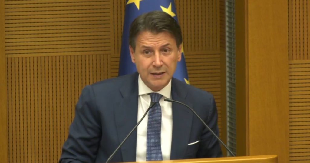 Conte in the M5s assembly: "Calenda doesn't want us partners? Nobody said he's available. Renzi? Nothing to see" - Video