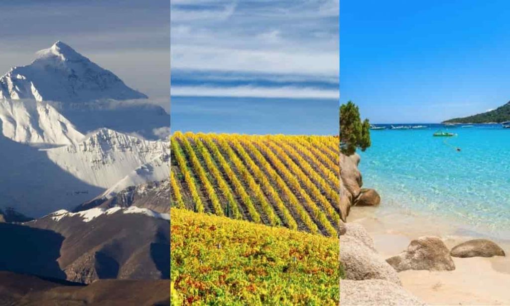 The sea, the mountain, or the countryside?  What you choose reveals something about you