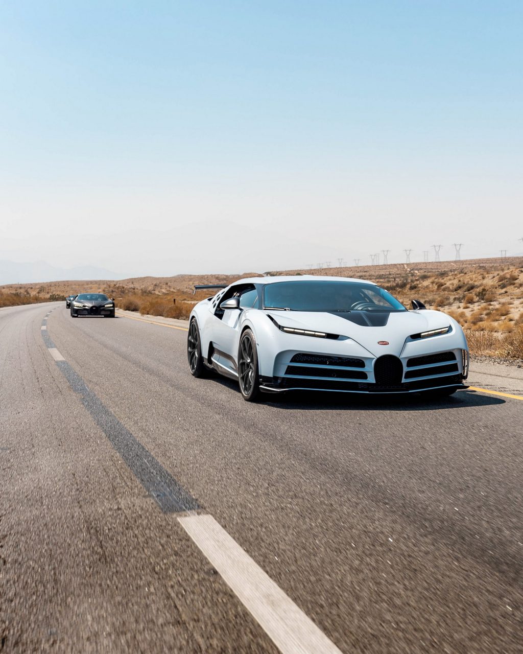 Bugatti Centodieci: conclusa la fase di test negli USA