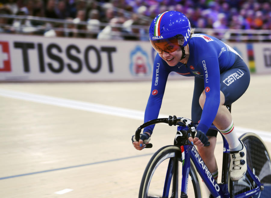 Lamon starts well Omnium with third place in the scratch!  - OA Sport