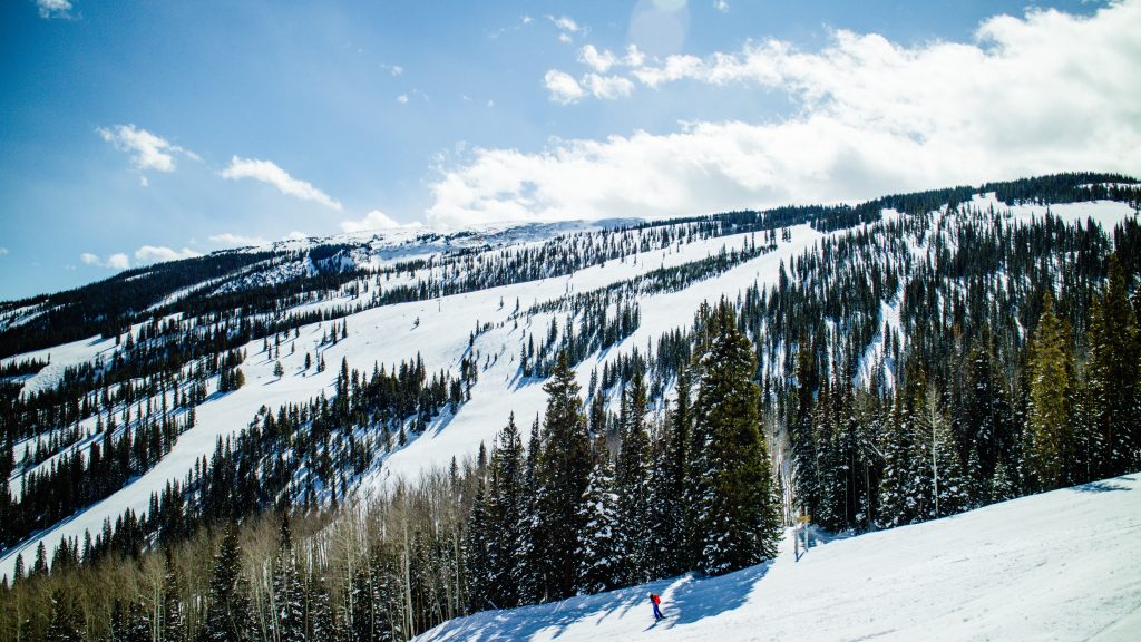 The most beautiful skiing areas in America