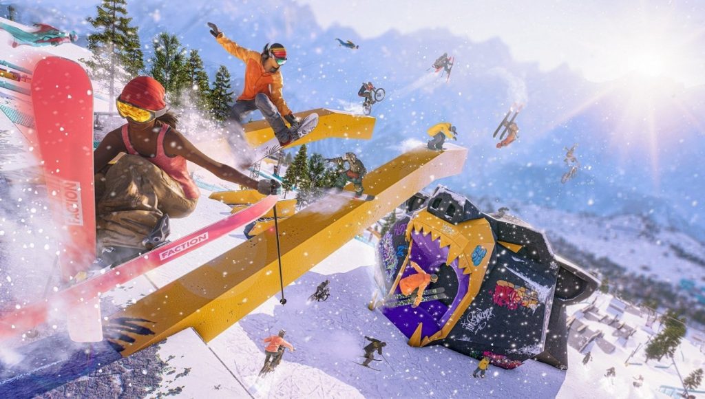 Olympian Michela Moyoli talks about Riders Republic, a video game dedicated to extreme sports