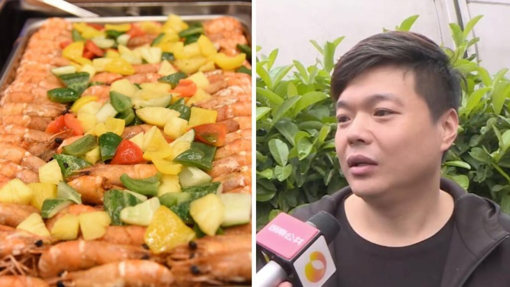 An 'all you can eat' customer kicked out after eating 6kg of food