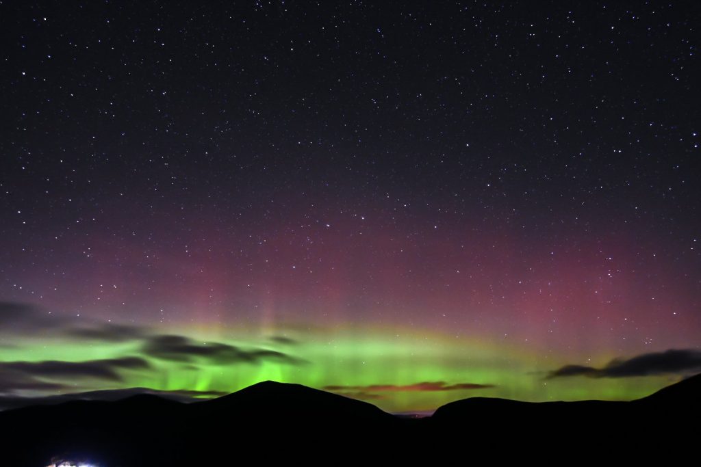 The Northern Lights reach low latitudes: a sight as far as Scotland and England