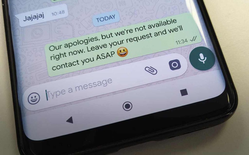 WhatsApp how to automatically reply to messages: an unusual trick