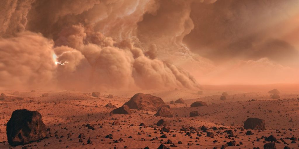 Crazy idea for scientists to use Martian dust