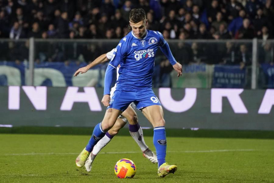 Empoli's victory in return against Udinese in the first postponement of the 16th match of the Italian Serie A 2021-2022 - OA Sport