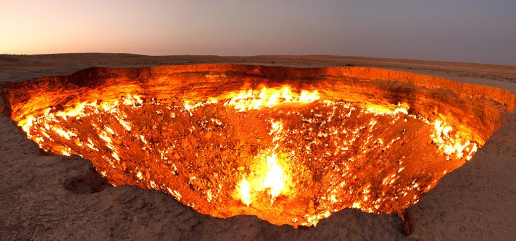 Turkmenistan wants to close and close the door of hell