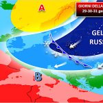 DAYS of the MERLA, Italy pulled out between RUSSO FROST and POSSIBLE CYCLONE.  Updates »ILMETEO.it