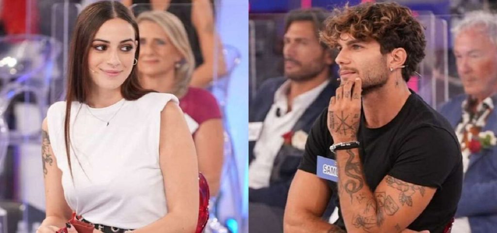 The engagement of Roberta Ellaria Giusti and Samuel Carniani after men and women?  / Everything is silent ...