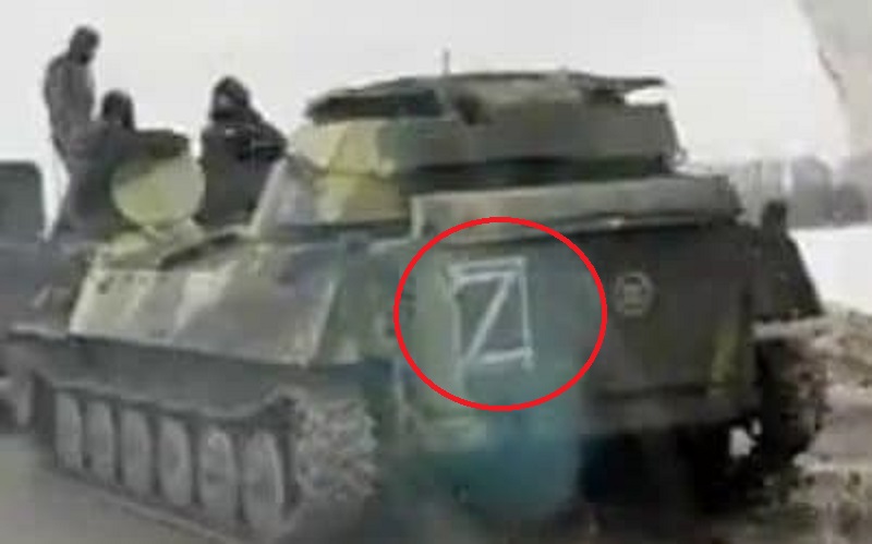 The secret of the letter "Z" on Russian tanks on the border with Ukraine - video