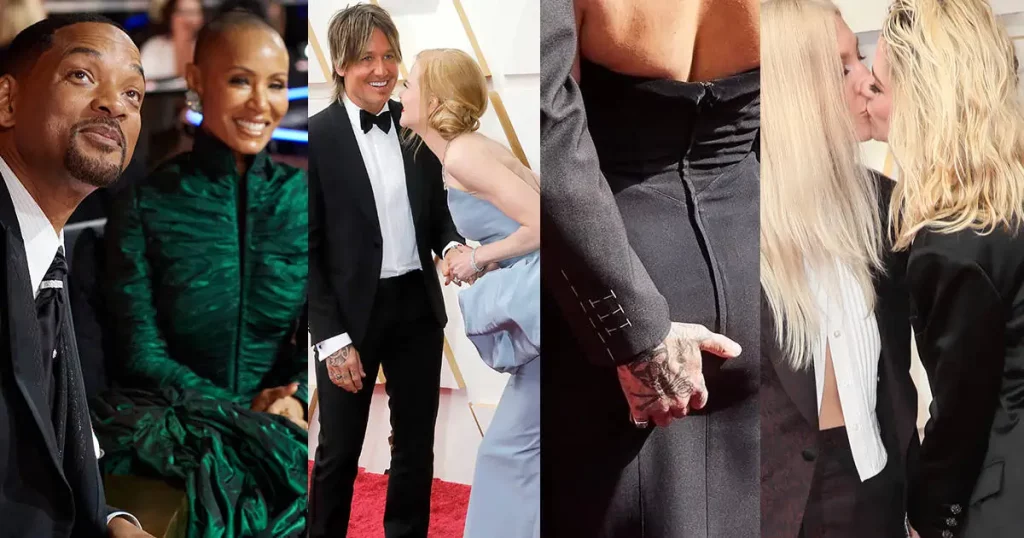 From Kristen Stewart to Will Smith, at the 2022 Oscars, there are... couples excited