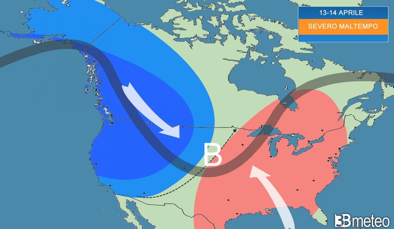 Severe bad weather expected over North America