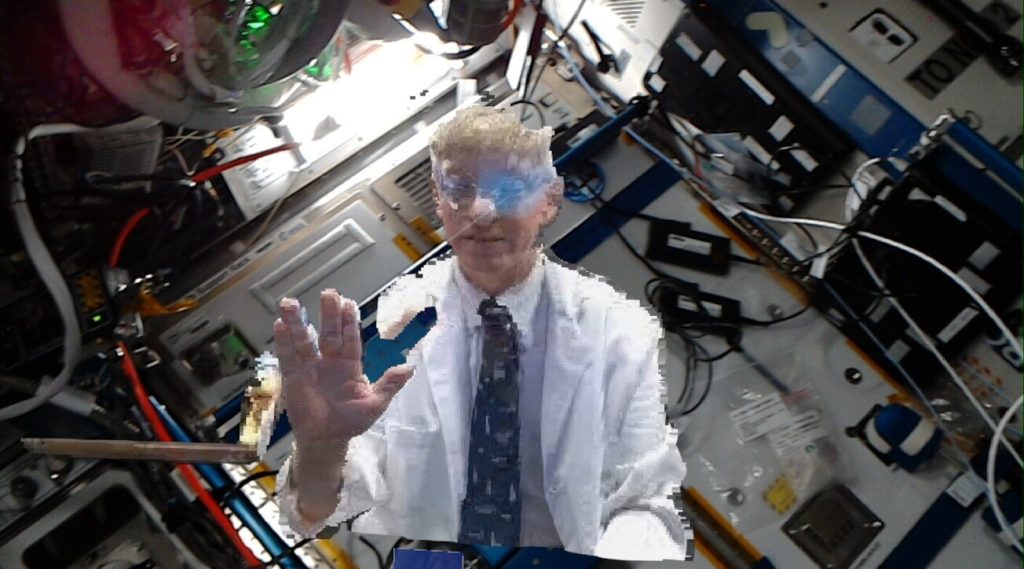 NASA "comprehensive transfer" of a doctor to the International Space Station