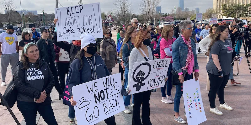 Oklahoma has passed a law that almost completely outlaws abortion