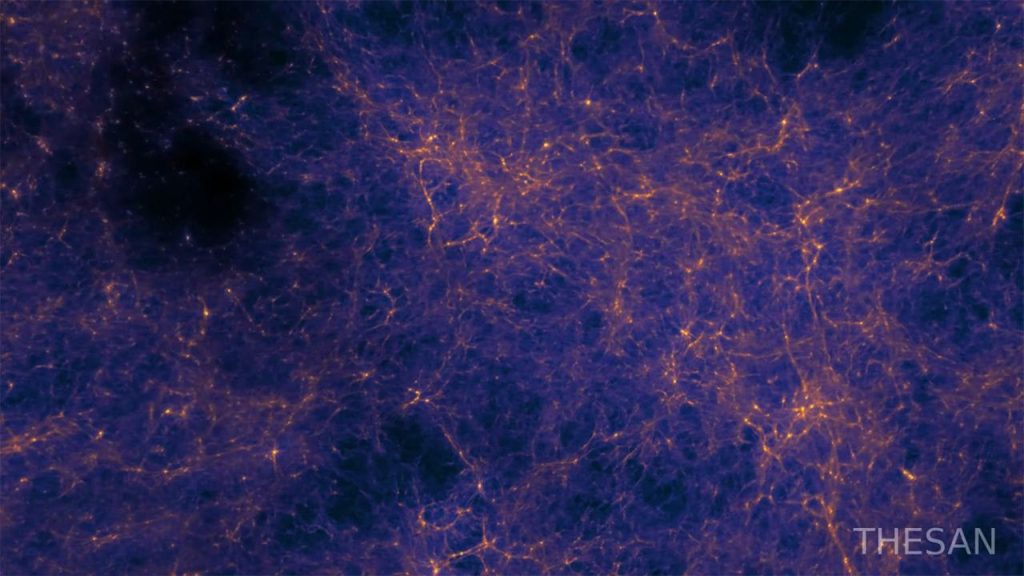 Scientists have created an amazing simulation of the first moments of the universe