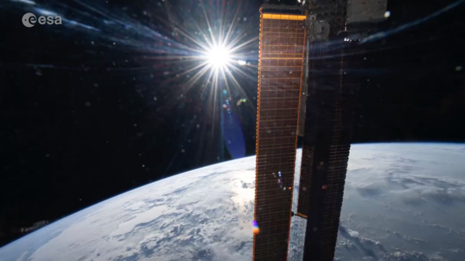 "Here, where the sun never sets": Video from space by AstroSamantha