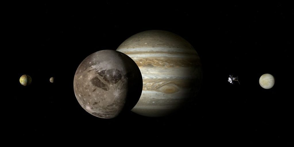 How long does it take to get to Ganymede?  let's find out