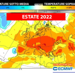 Summer 2022, there is some interesting news.  Map reveals the first show for the months of July and August »ILMETEO.it
