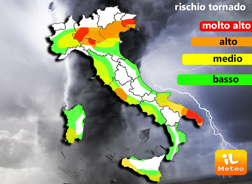 Italia, paese a rischio tornado? Ecco le aree più esposte
