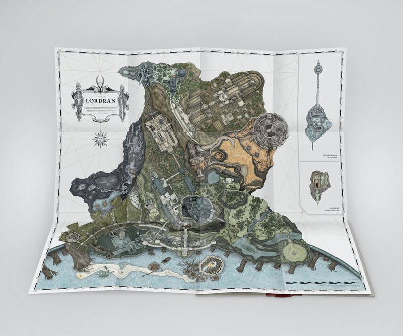 One of the maps of the abyssal archive