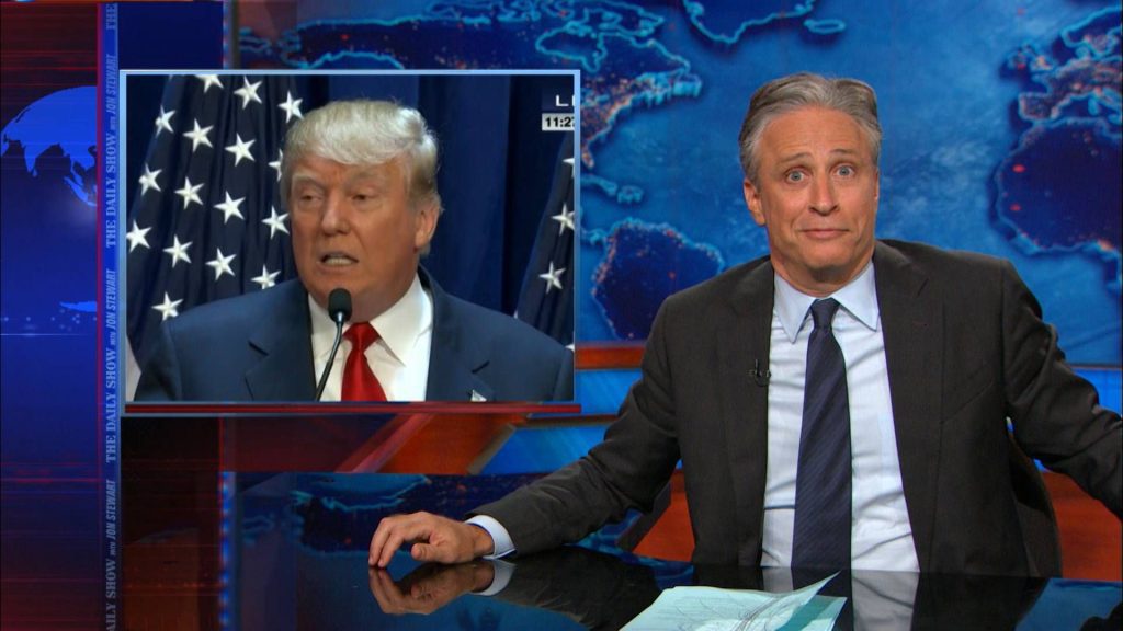 Jon Stewart, comedian candidate for the next US presidency?  No thank you!