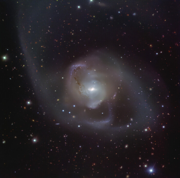 I photographed a cosmic dance of two colliding galaxies - space and astronomy