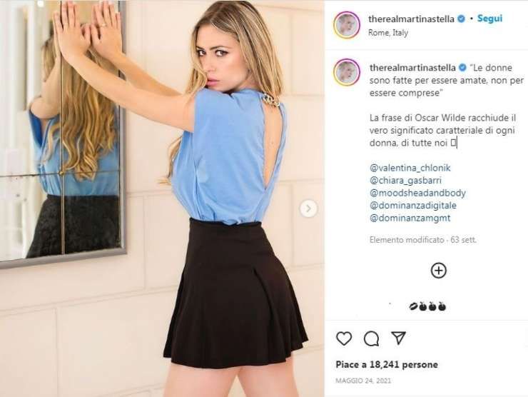 Martina Stella (Instagram) 15.8.2022 picenosera