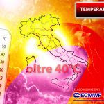 Temperature, soon up to 43 ° C African heat wave;  TERMS OF PERIOD AND »ILMETEO.it concerned