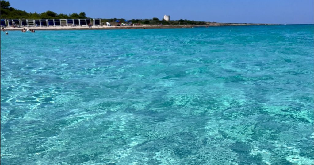 Puglia has the most beautiful sea in Italy: 99% of its coast has the best water.  Sardinia follows, Abruzzo last: here's the complete ranking