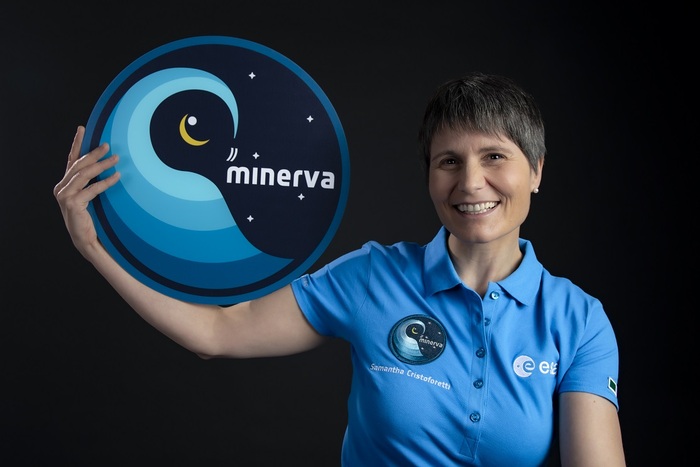 Samantha Cristoforetti celebrates the first 100 days of the Minerva - Space & Astronomy mission