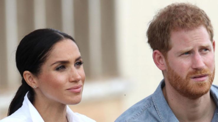 Harry and Meghan join the Queen