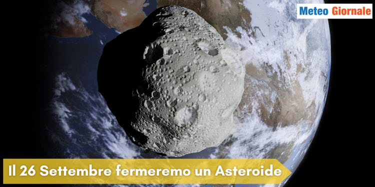 NASA, ready to impact with the asteroid to deflect the path.  Save the planet program in progress