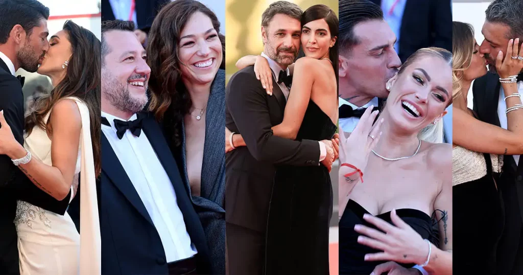 How much love on the red carpet in Venice 79