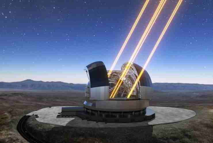 The ELT spectrometer is used to search for life in the universe