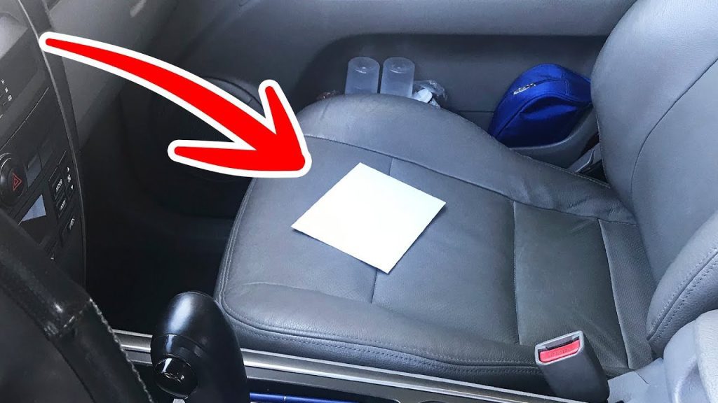 If you find this paper in the car, be careful, it's a clear message: You are in danger