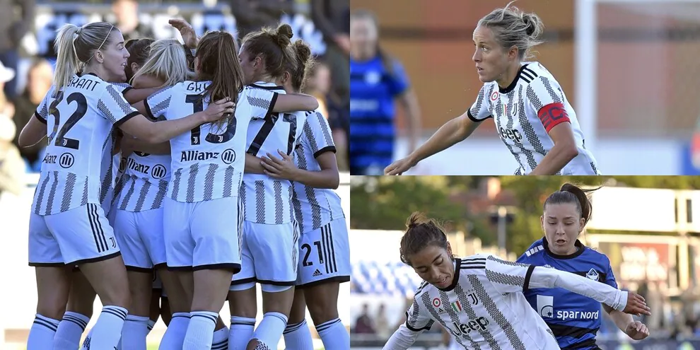 Juventus and Nelden women are not enough: with Koj it ends 1-1