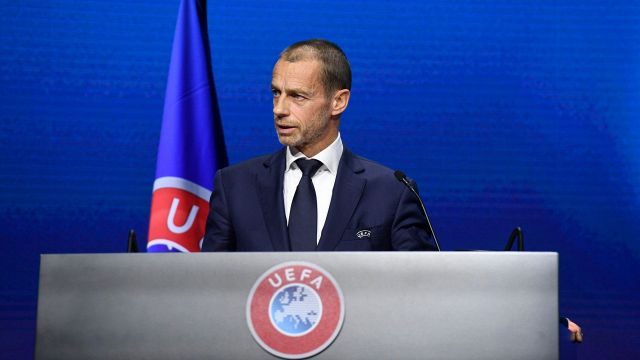 UEFA Aleksander Ceferin: "Stop European travel"