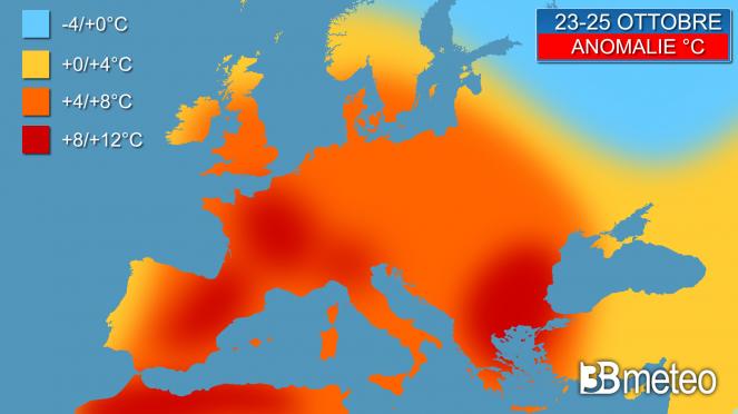 Weather, anomalous heat persists across Europe, and the coming days are even warmer