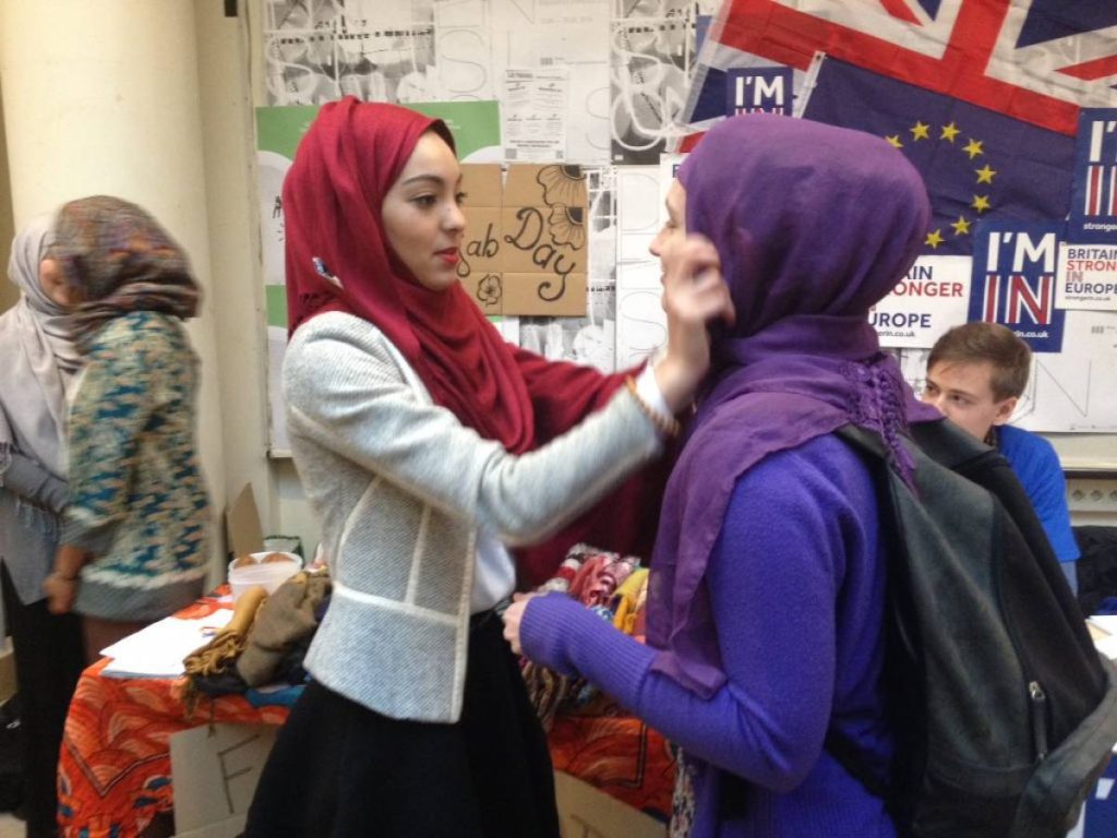 "No to EU funding to promote the hijab."  But the left rejects the amendment