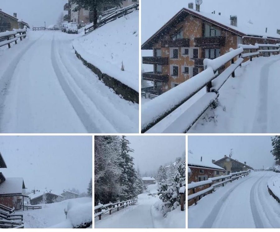 Snow has arrived in the Alps and here we are in Livigno (SO).