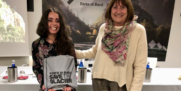 Adieu des Glaciers project, degree award goes to Jussara Zanoli