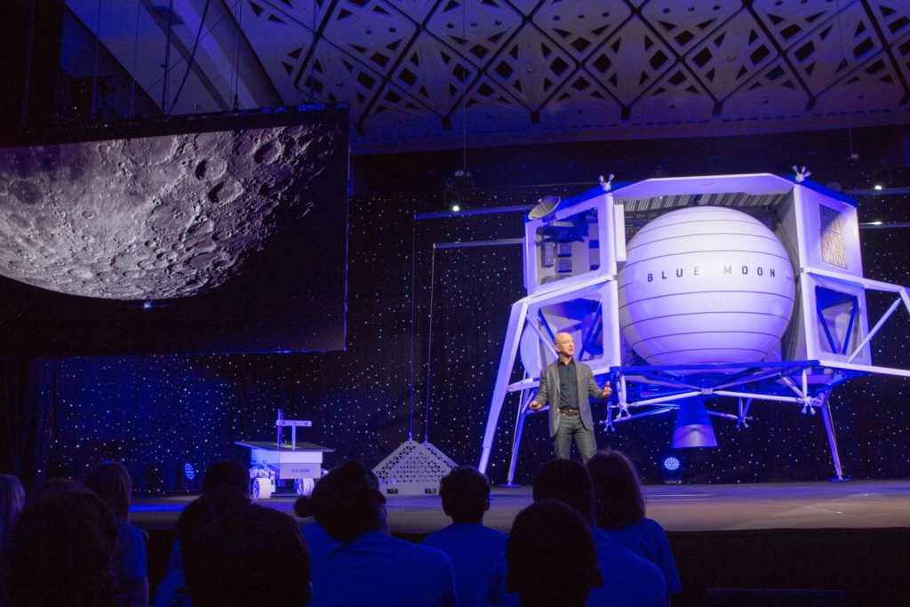 Bezos tried again with Lockheed Martin and Boeing for NASA's moon lander