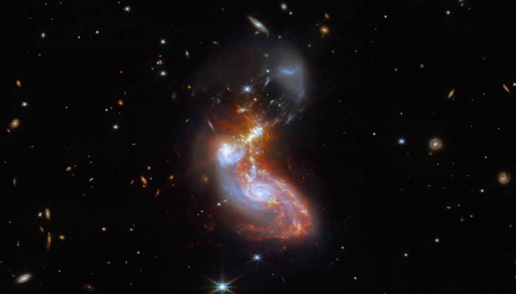 L'incredibile fusione galattica